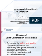 Joint Commission International: An Overview
