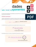 M11 S1 Propiedades de Los Exponentes PDF