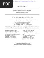 19-08-02 Consumer Class Motion to Supplement the Record