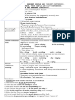 Grammar Review 1present Simple and Present Continuous