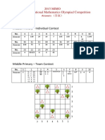 2015 MIMO Answers PDF