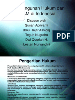 Pembangunan Hukum Dan HAM Di Indonesia
