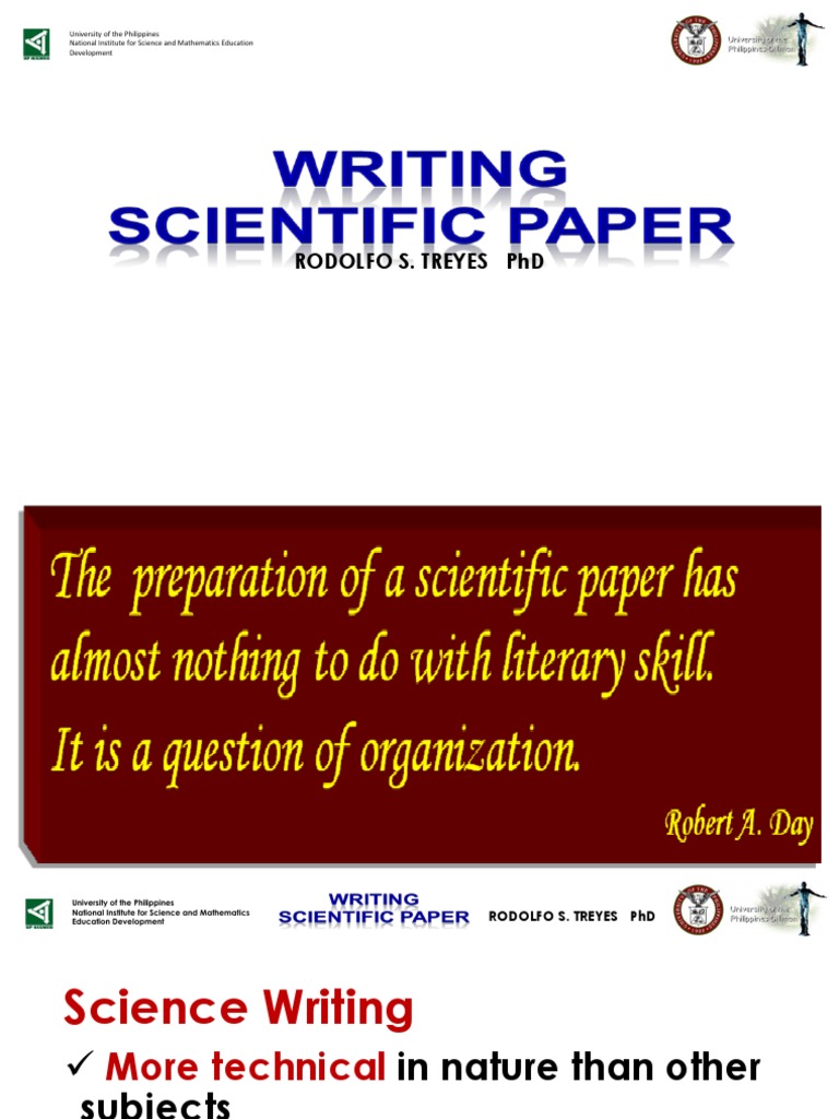 Scientific Writing | PDF | Experiment | Science