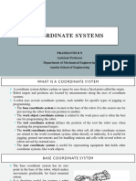 Coordinate Systems