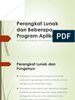 Perangkat Lunak Dan Beberapa Program Aplikasi