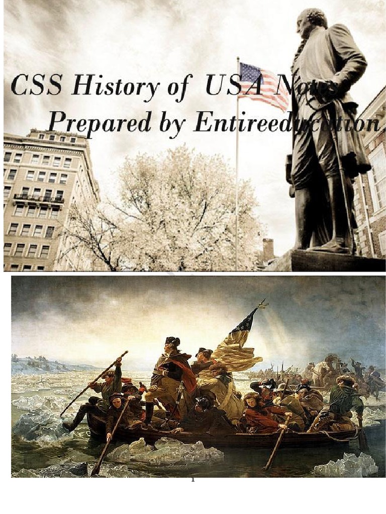 CSS History of USA | PDF | Thirteen Colonies
