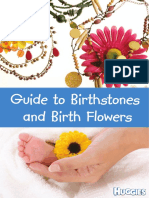 Guide To Birthstones and Birth Flowers