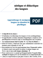 IV-sociolinguistique Et Didactique Des Langues