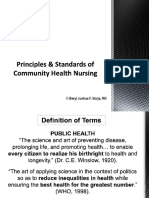 6. Principles & Standards of CHN