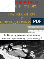 Антифашистички покрет отпора и грађански рат у Југославији