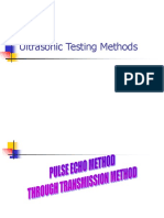 Ultrasonic Testing Methods