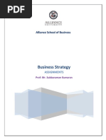 Business Strategy: Alliance School of Business