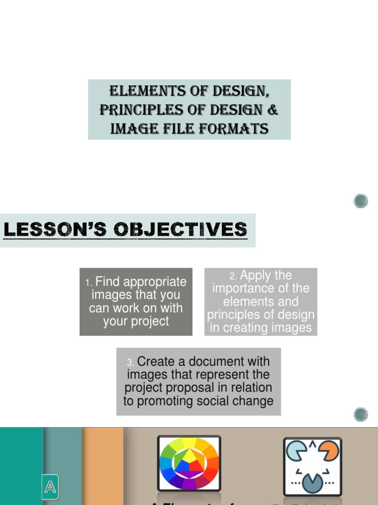 Design Elements and Image Formats Guide | PDF | Art Media | Vision