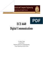 ECE 6640 Digital Communications