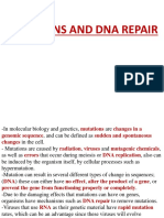 Mutations and Dna Repair
