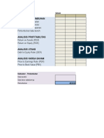 Kertas Kerja - Rahasia Analisa Fundamental Saham