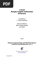 Tausug Words 101 | PDF | Syntax | Languages Of Asia