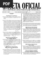 420602509 Gaceta Oficial 41684 Sumario