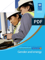 Gender and Energy: Empowered Lives. Resilient Nations