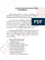 Escrito de Acusación de La Fiscalía Anticorrupción