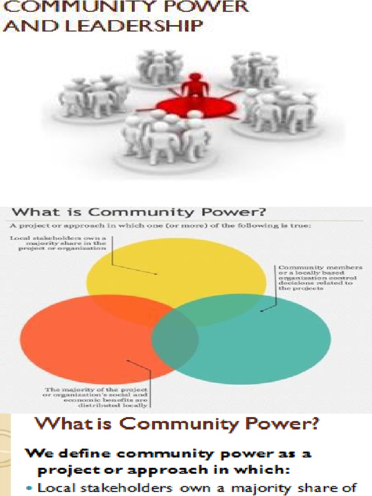 Community Leadership | PDF