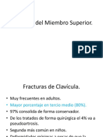 Fracturas de Miembro Superior 2018