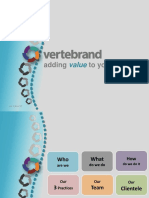 VERTEBRAND - Power Point Presentation