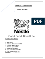 MM Report On NESTLE Final