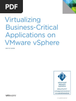 Virtualizing Business Critical Applications