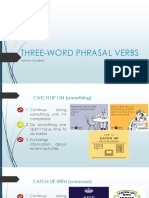 Three-Word Phrasal Verbs