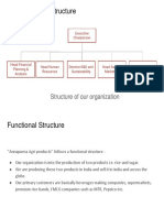 Organizational Structure: Structure of Our Organization