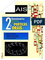ANAIS 2 Seminário Brasileiro de Poéticas Orais