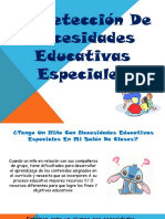 NECESIDADES EDUCATIVAS ESPECIALES