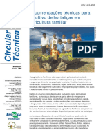 HORTAS-Recomendações Técnicas em Hortaliças Agricultura Familiar-CT.47-Embrapa