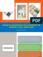 Desain Ruangan Pelayanan TB - Admisi - Poli - UGD (Dr. Setiawan Jati Laksono)