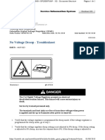 No Voltage Droop - Troubleshoot