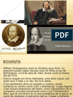 Presentación William Shakespeare