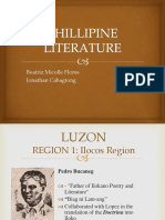 Philippine Literature in Different Regions