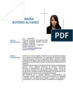 Ana Maria Botero Alvarez: Datos Personales