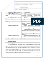 Guía de Aprendizaje No. 015 Mantener Registros de Capacitación