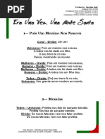 Era Uma Vez Uma Noite Santa - Letrário