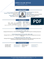 TEMPLATE Membuat CV