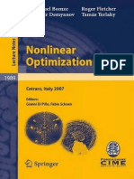 Nonlinear Optimization - Varios Autores