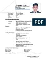 Rolando de Robles P. JR.: Personal Data
