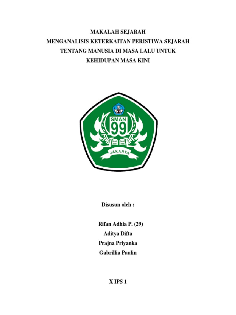Makalah Sejarah Kelas 10