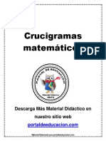 Crucigramas Matemáticos PDF