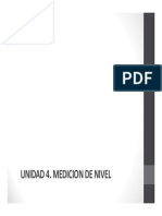 UNIDAD 4 Medicion de Nivel