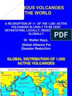 Dangerous Volcanoes in The World: Dr. Walter Hays, Global Alliance For Disaster Reduction