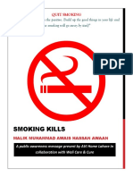 Smoking Kills by Wali Care & Cure