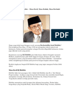 Biografi BJ Habibie